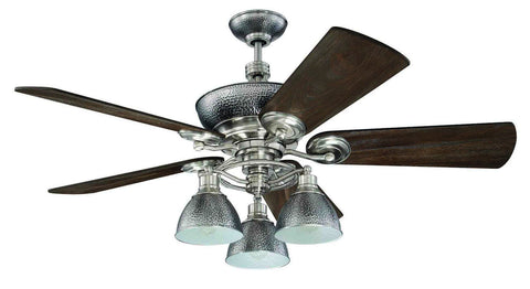 Craftmade - TIM54BNK - 54`` Ceiling Fan with Blades Sold Separately - Timarron - Brushed Polished Nickel