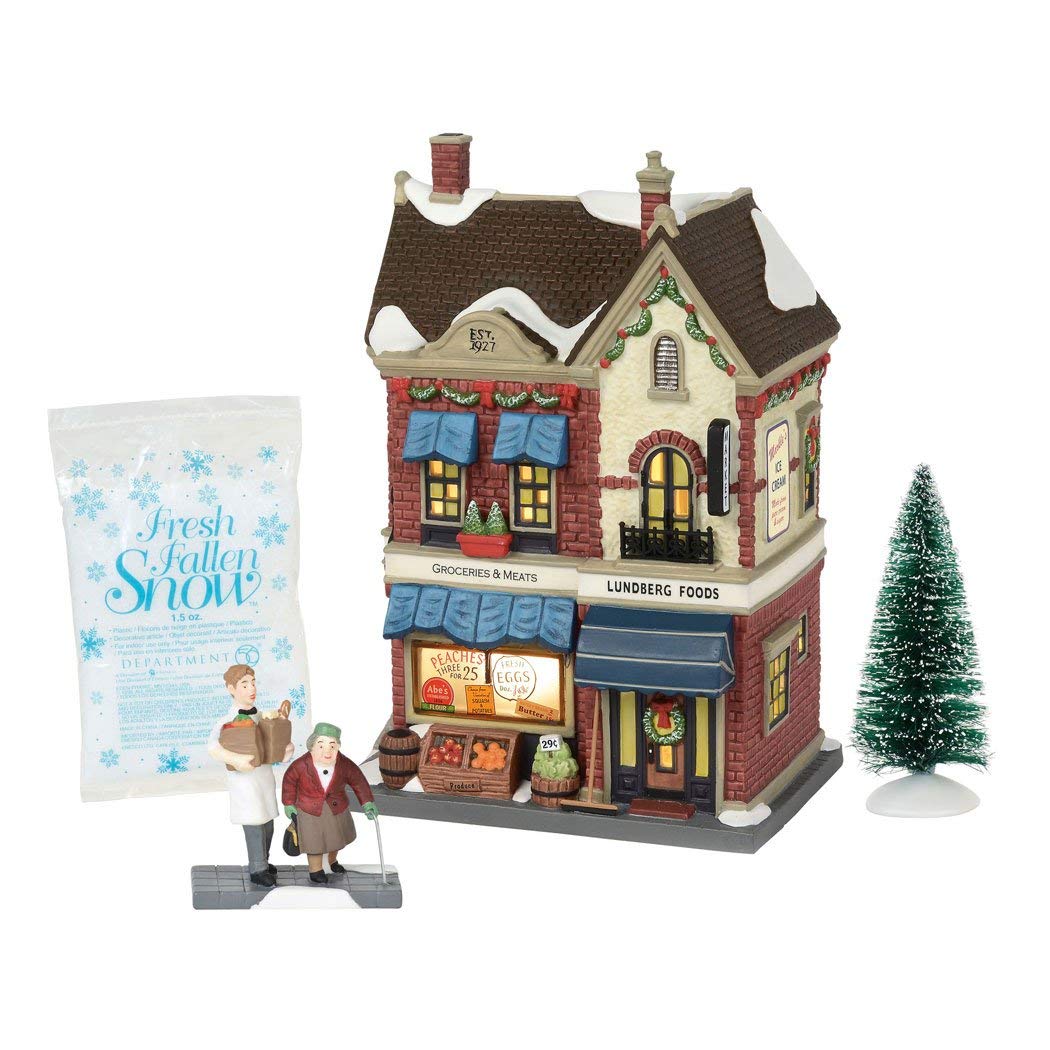 Department 56 Christmas in the City Lundberg Foods