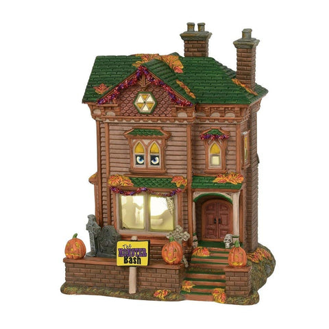 Department 56 Halloween Village Monster Mash Party House