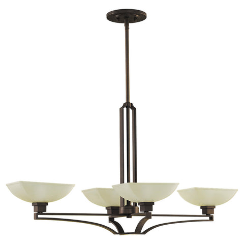 Murray Feiss Aspen Lodge Collection Chandelier F2064/4CB